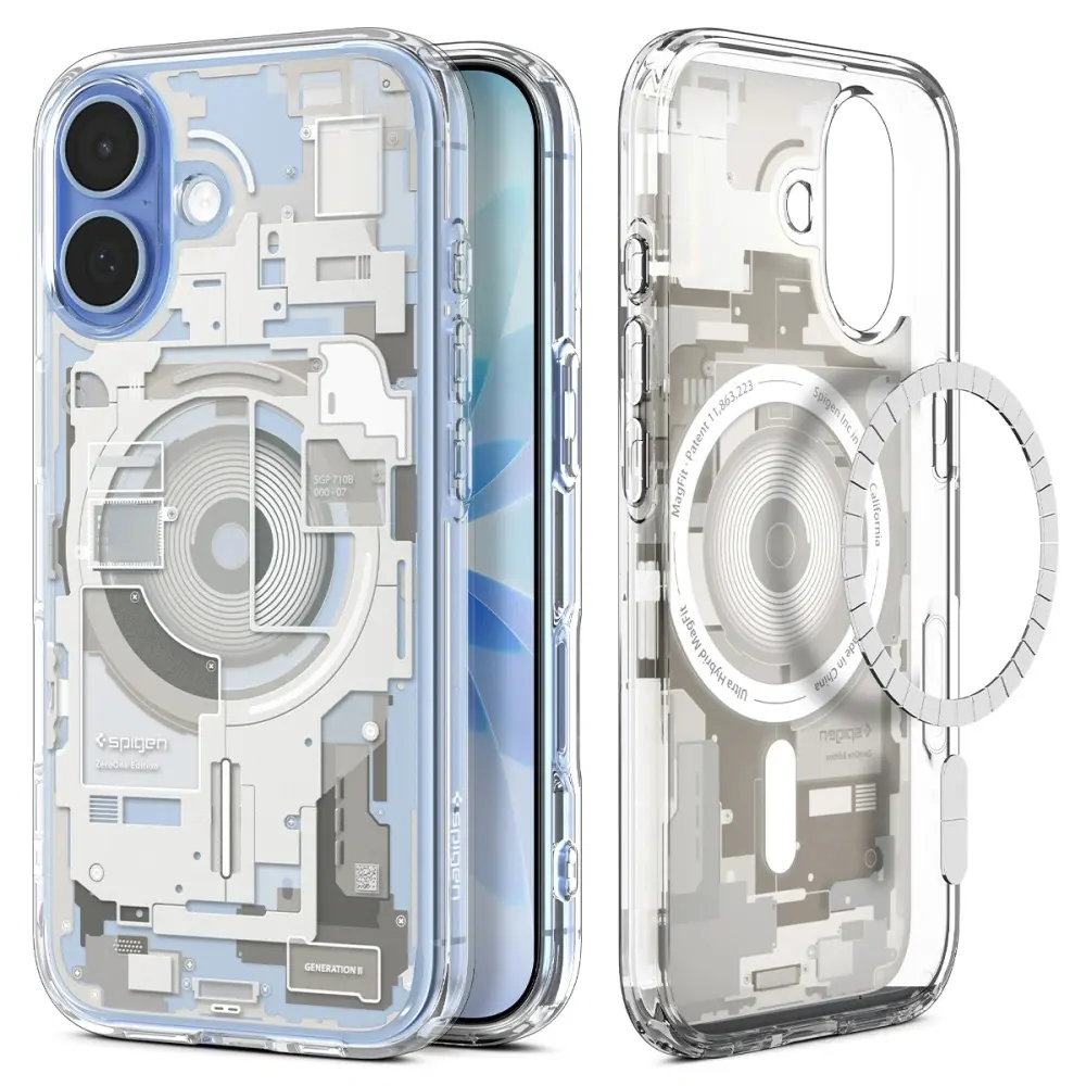 Spigen Ultra Hybrid Zero One MagSafe iPhone 17 přírodní titan
