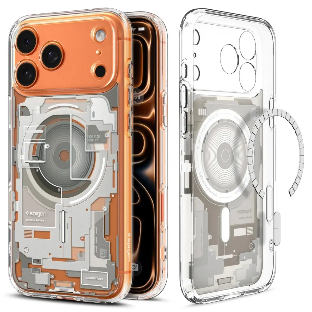 Spigen Ultra Hybrid Zero One MagSafe iPhone 17 Pro Max přírodní titan