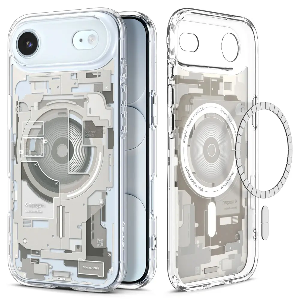 Spigen Ultra Hybrid Zero One MagSafe pro iPhone 17 Air v přírodní titanové