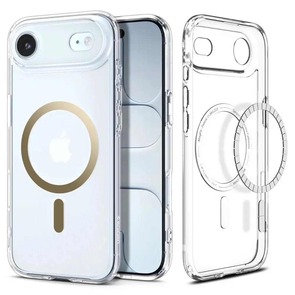 Spigen Ultra Hybrid MagSafe iPhone 17 Air čirý zlatý