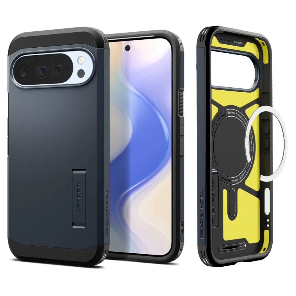 Spigen Tough Armor MagSafe Google Pixel 10 Pro XL kovová břidlice