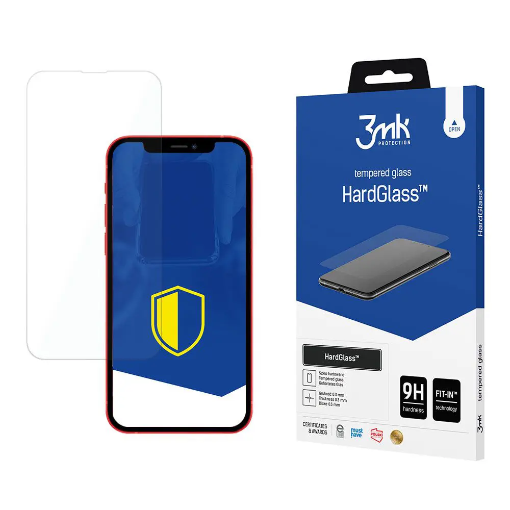 3mk HardGlass tvrzené sklo na displej iPhone 13 čiré