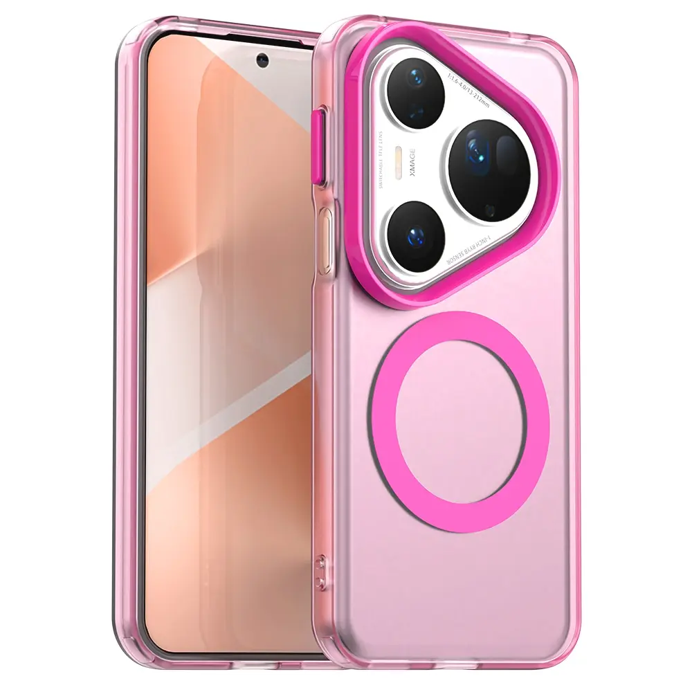 Techsuit CandyCase MagSafe pro Huawei Pura 80 Ultra růžová