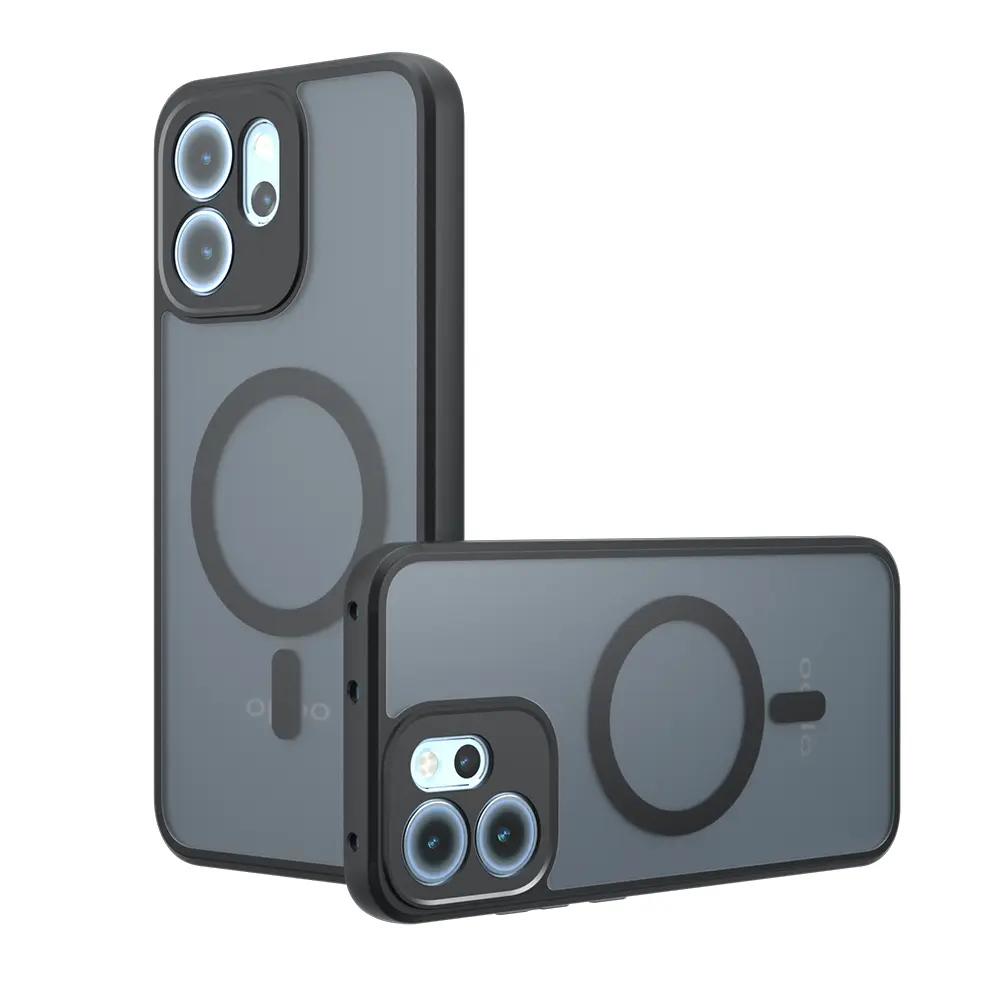 Techsuit PureFrost MagSafe pro Oppo Reno14 F / Reno14 FS 5G v matné černé