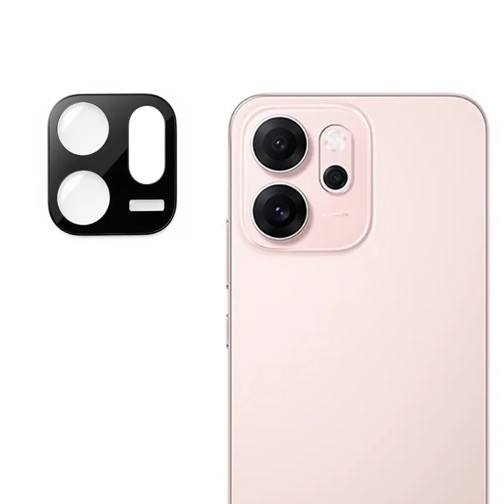 Techsuit - Sklo na fotoaparát - Oppo Reno14 F / Reno14 FS 5G - černá