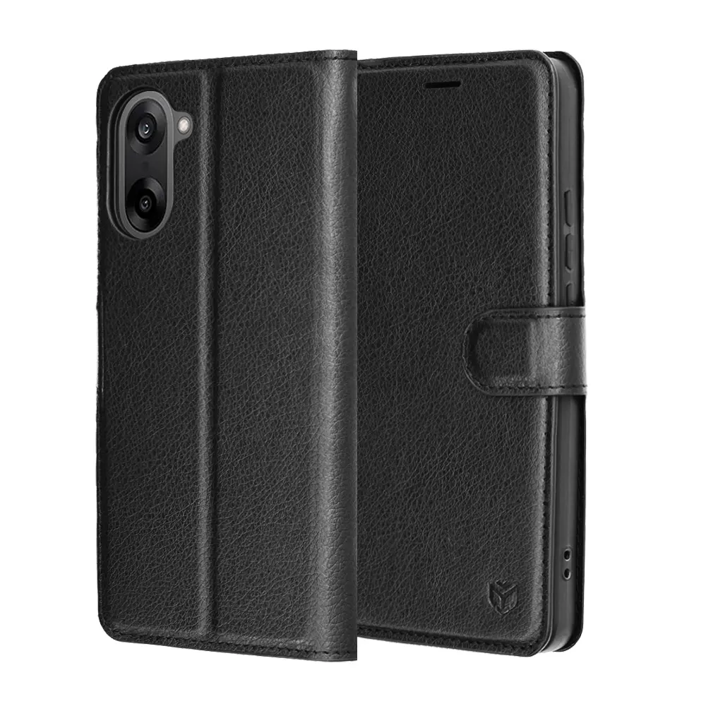 Techsuit kožené pouzdro OnePlus Nord CE5 černé