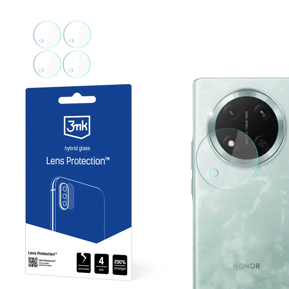 3mk Lens Protection 4 ks Honor Magic7 Lite X9c průhledný