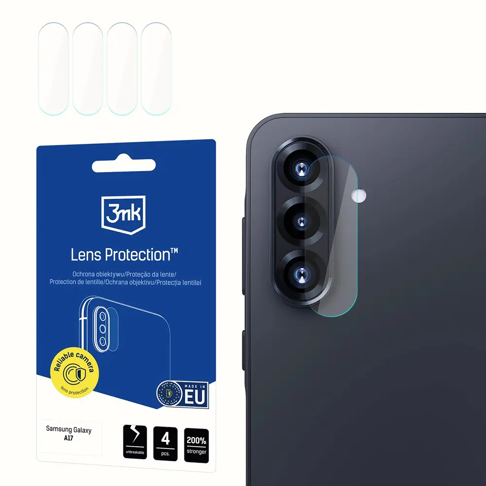 3mk Lens Protection (4 pack) Samsung Galaxy A17 5G / A17 4G čirý