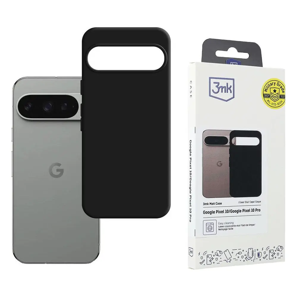 3mk Matt Case pro Google Pixel 10 / 10 Pro černý