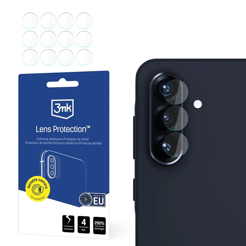 3mk Lens Protection (4 pack) Samsung Galaxy A56 5G čirý