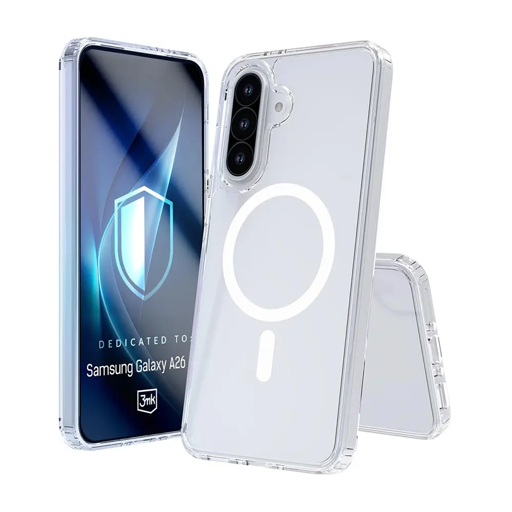 3mk Armor MagCase Samsung Galaxy A26 5G průhledný