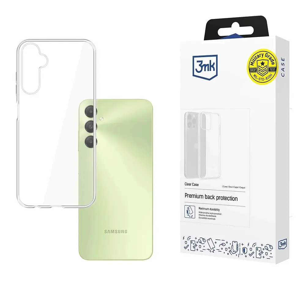 3mk ochranný kryt Clear Case pro Samsung Galaxy A05s (SM-A057), čirá