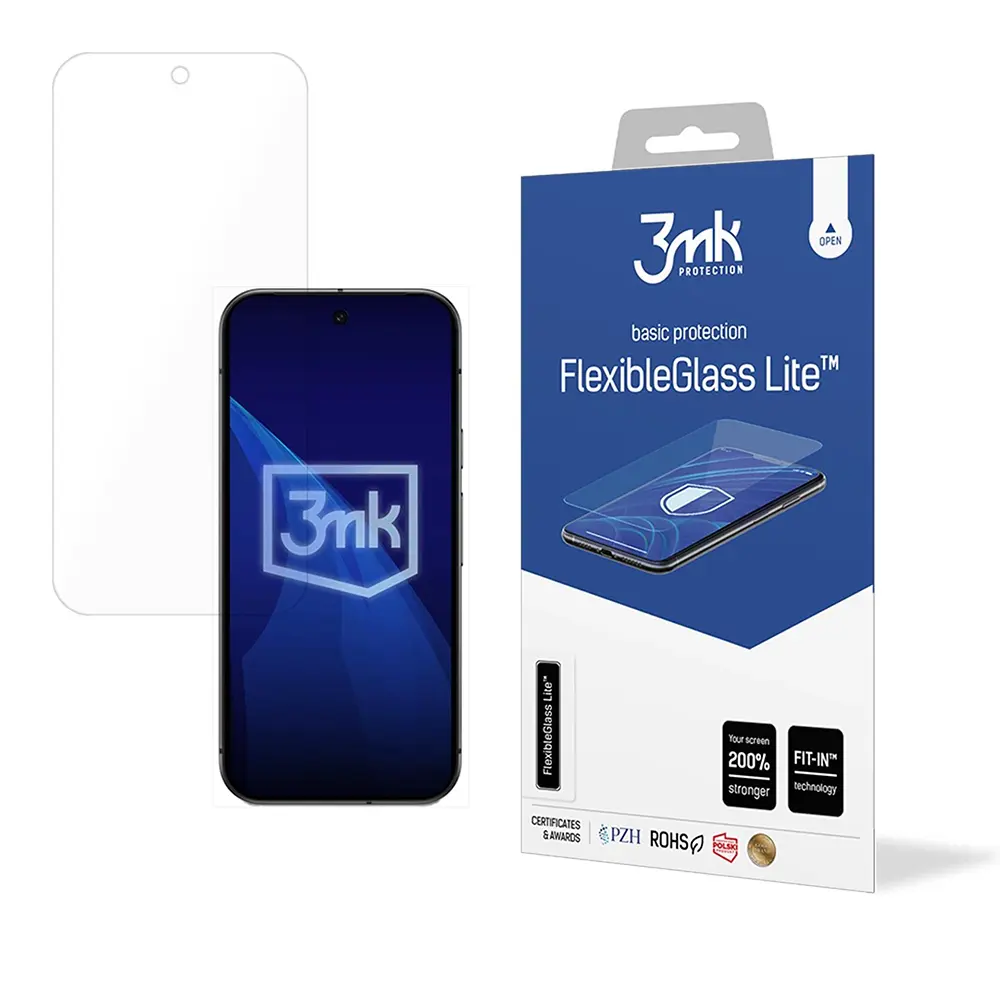 3mk FlexibleGlass Lite Google Pixel 10 / Pixel 10 Pro průhledné sklo
