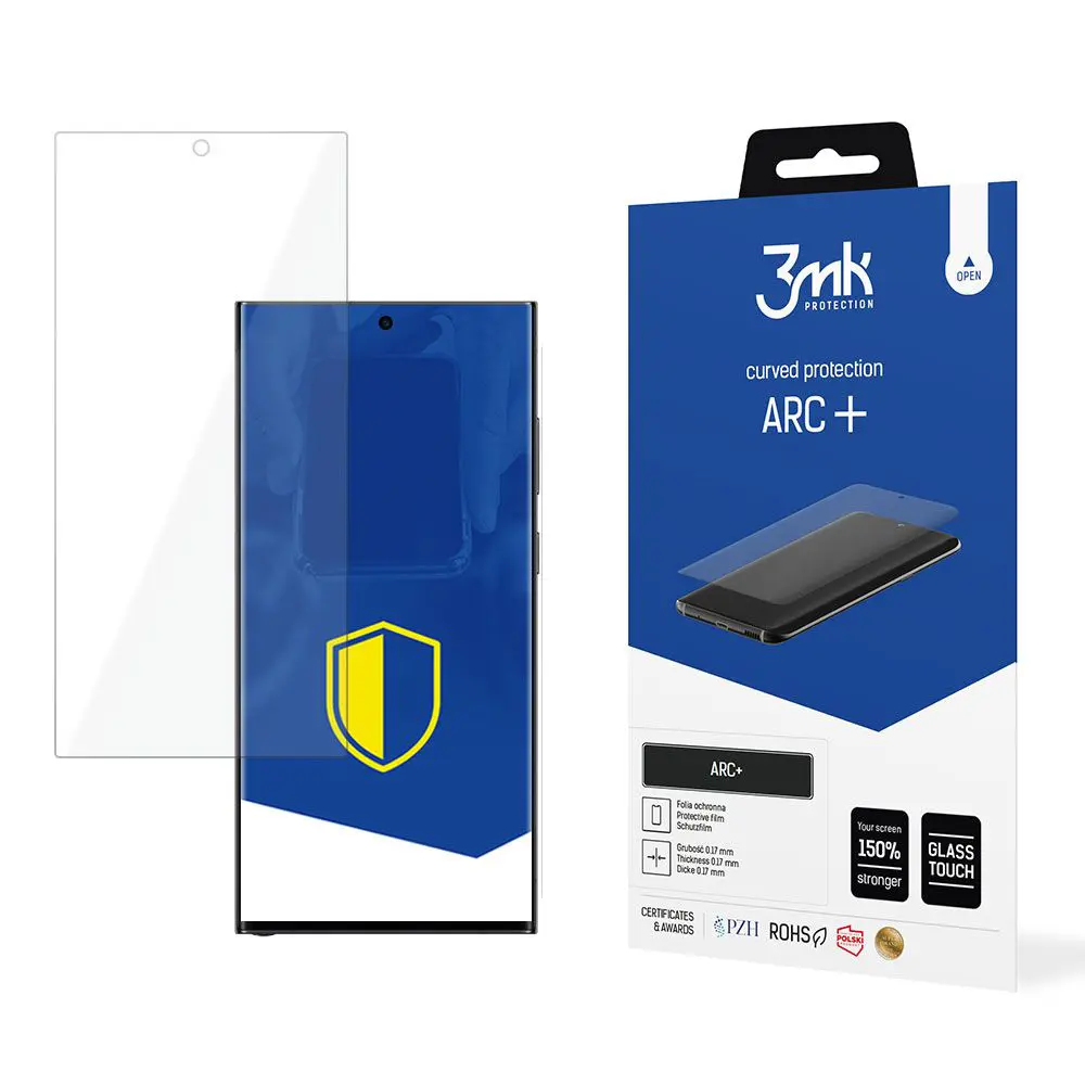 Ochranná fólie 3mk ARC+ Samsung Galaxy S24 Ultra čirá