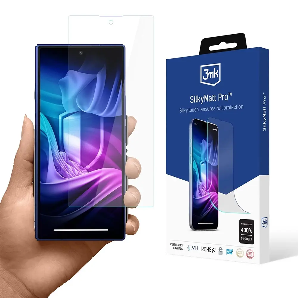 3mk - Silky Matt Pro Protective Film ochranná fólie na Samsung Galaxy Z Fold7 – průhledná