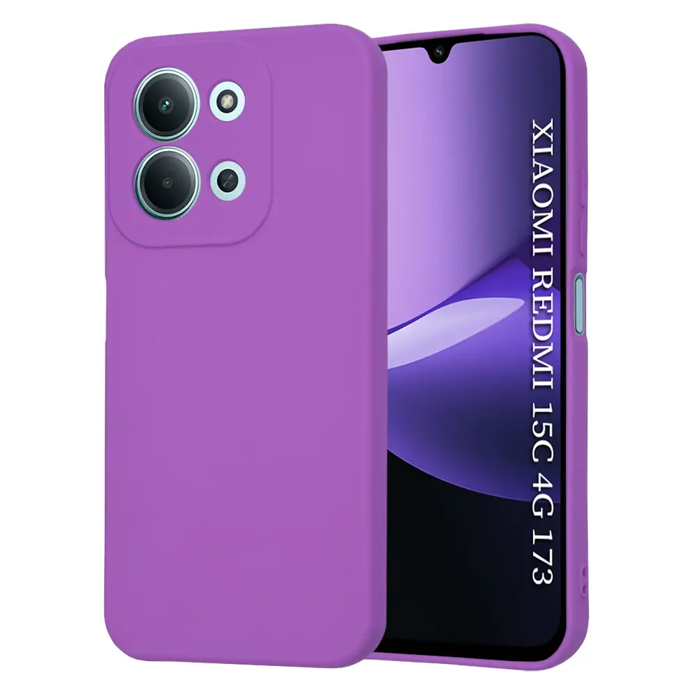 Techsuit - SoftFlex pouzdro pro Xiaomi Redmi 15C 4G / Redmi 15C 5G – fialové