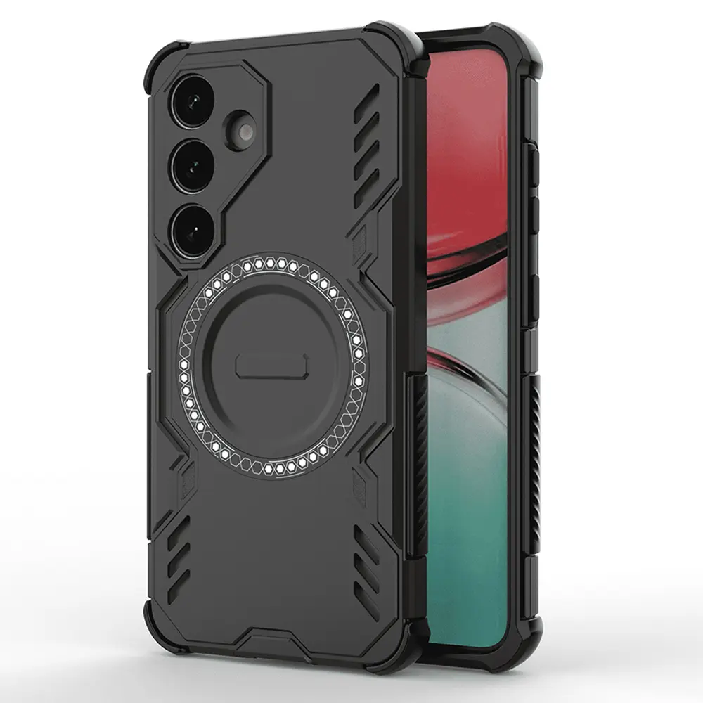 Pouzdro Techsuit ArmorMag pro Samsung Galaxy S25 FE černé