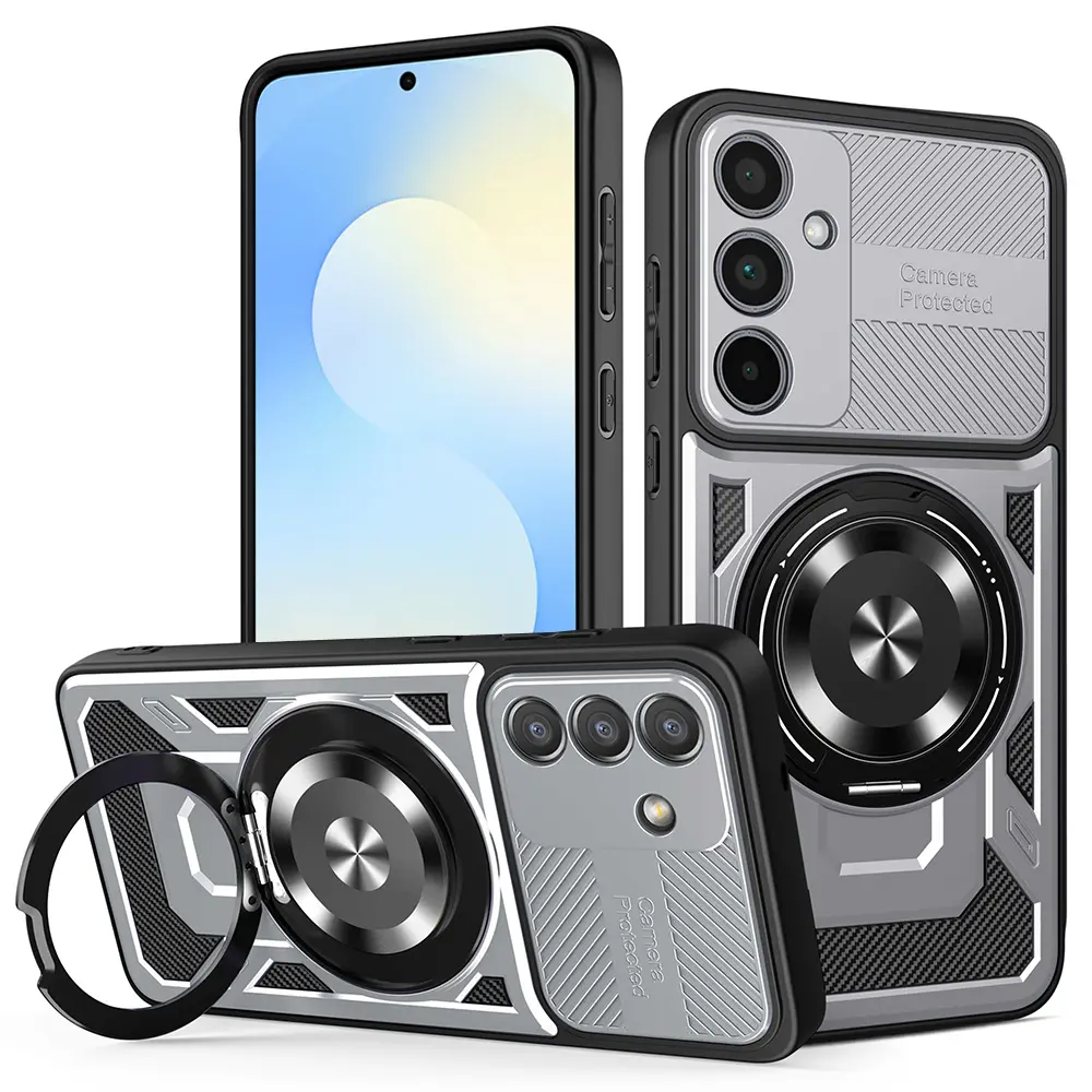 Techsuit RuggedCam pro Samsung Galaxy S25 FE šedý