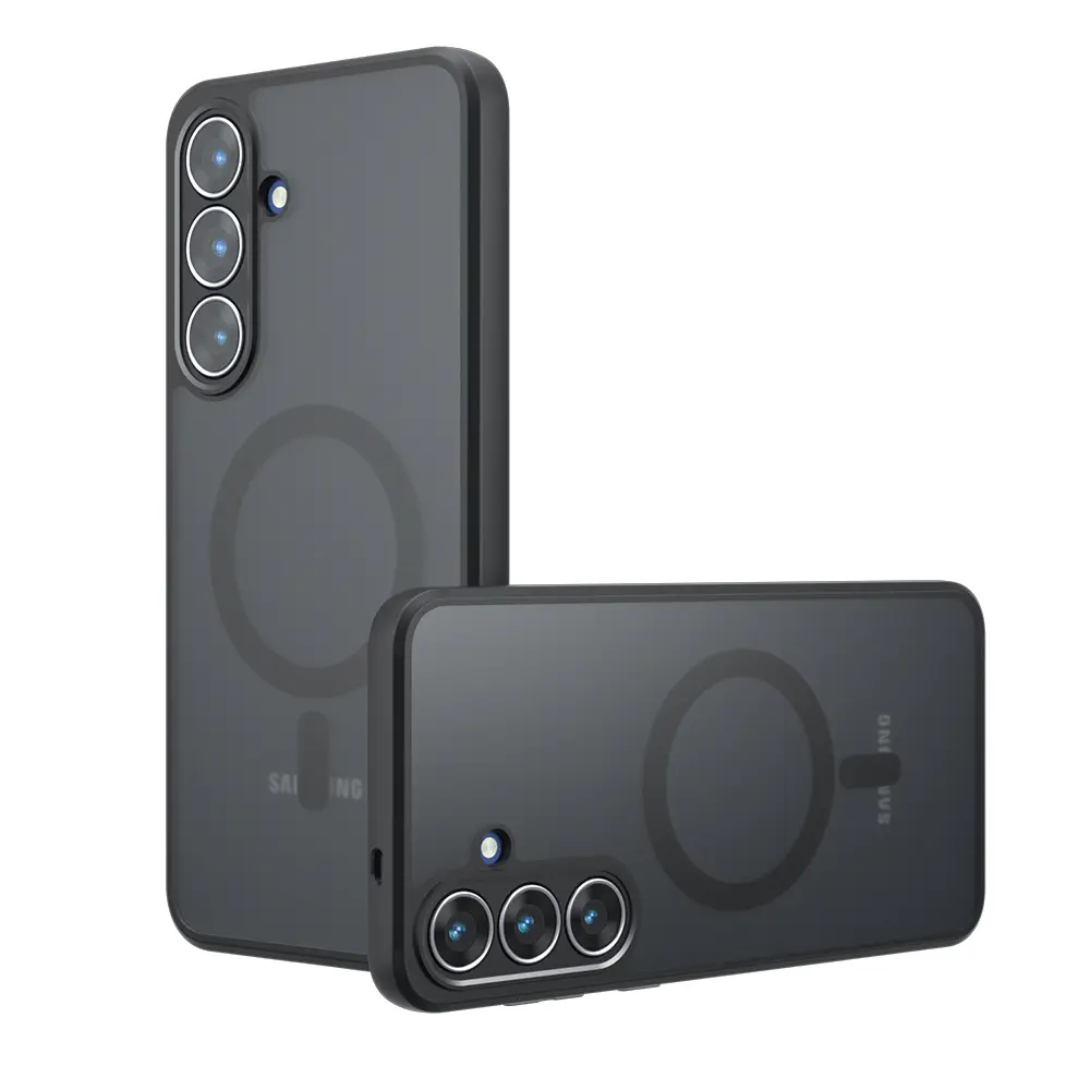 Techsuit PureFrost MagSafe pro Samsung Galaxy S25 FE v matné černé