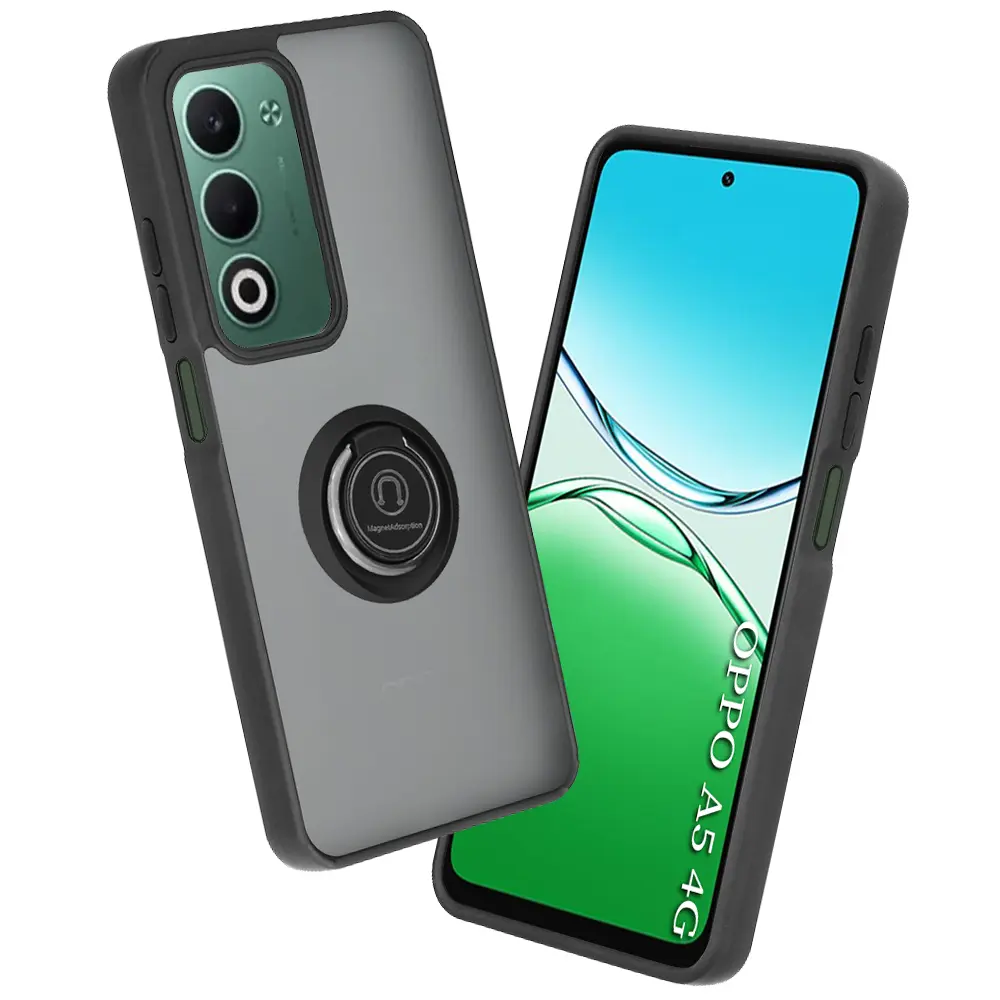 Pouzdro Techsuit Glinth pro Oppo A5 4G A5 5G černé