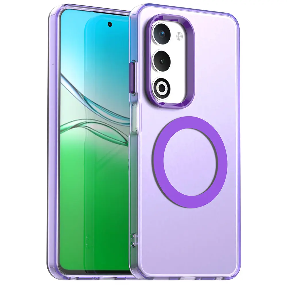 Techsuit CandyCase MagSafe pro Oppo A5 4G A5 5G fialová