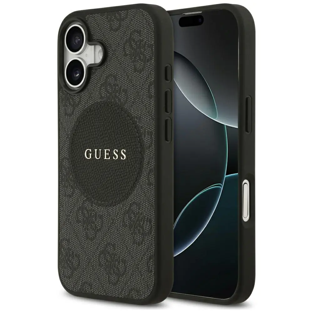 Guess 4G Circle Classic Logo MagSafe GUHMP17SP4PGRSGK iPhone 17 černá