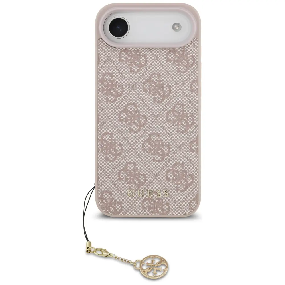 Zadní kryt Guess 4G Charm pro iPhone 17 Air Tone on Tone Pink