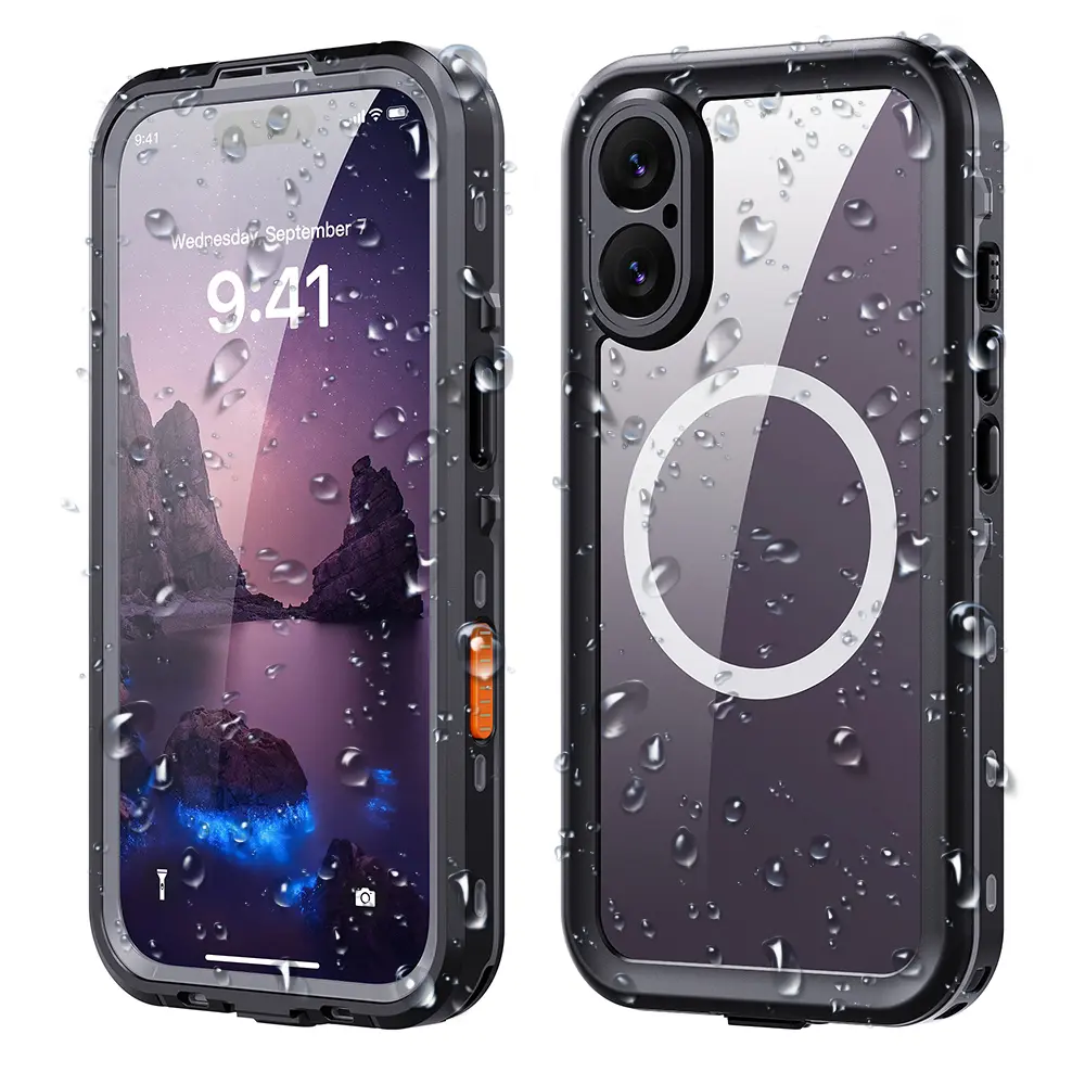 ShellBox Vodotěsné pouzdro IP68 iPhone 17 černé
