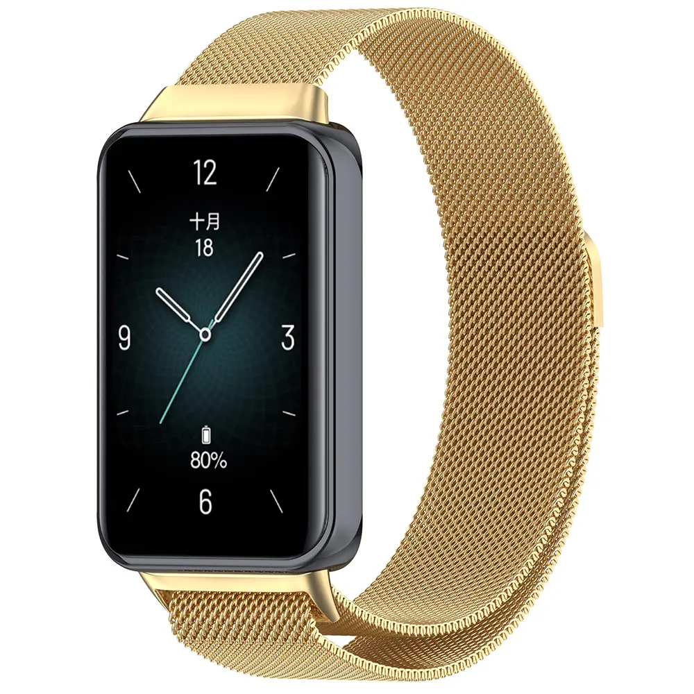 Řemínek k hodinkám Techsuit Honor Band 9 zlatý