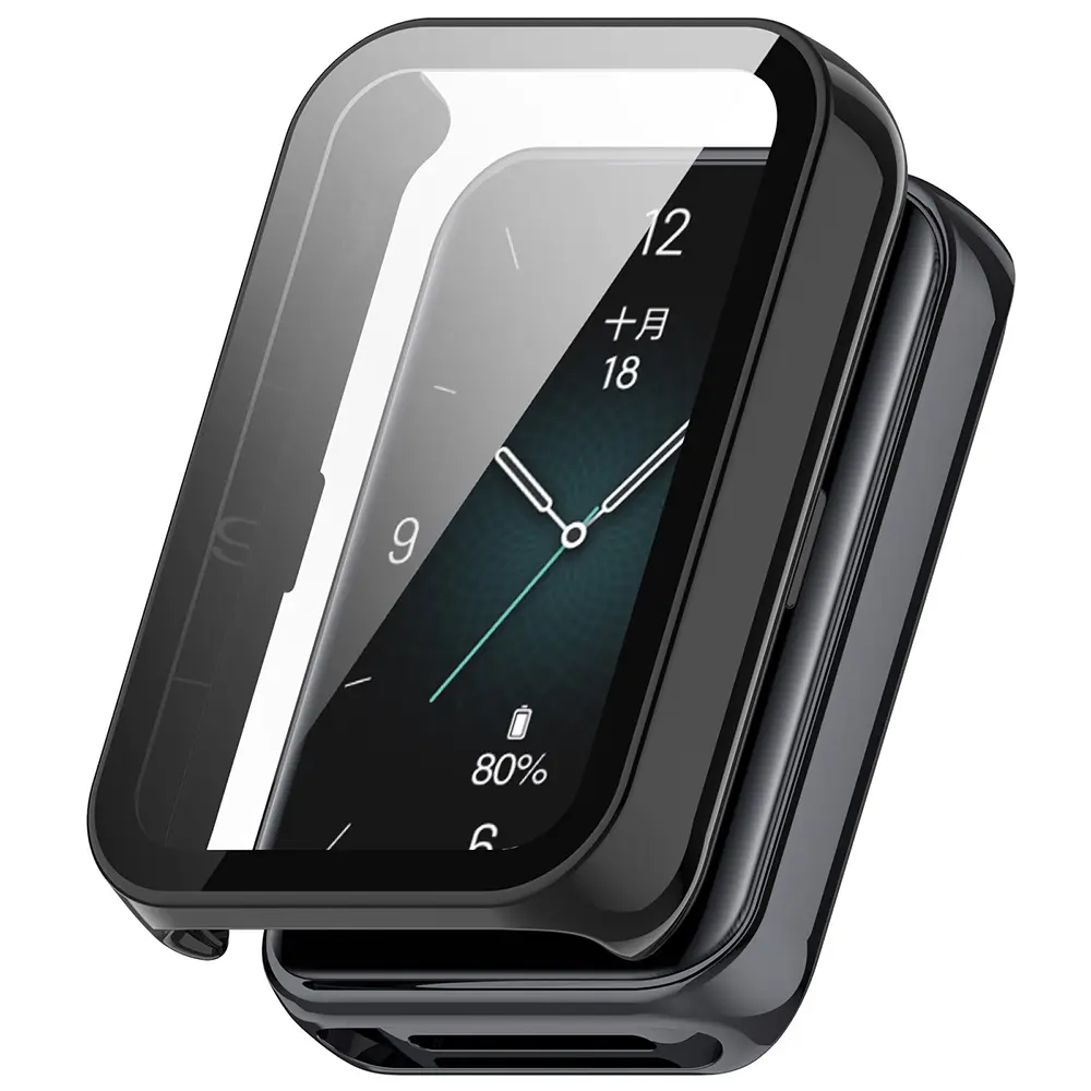 Ochranné pouzdro a fólie Techsuit Defense360 Pro pro Honor Band 10/9 černá