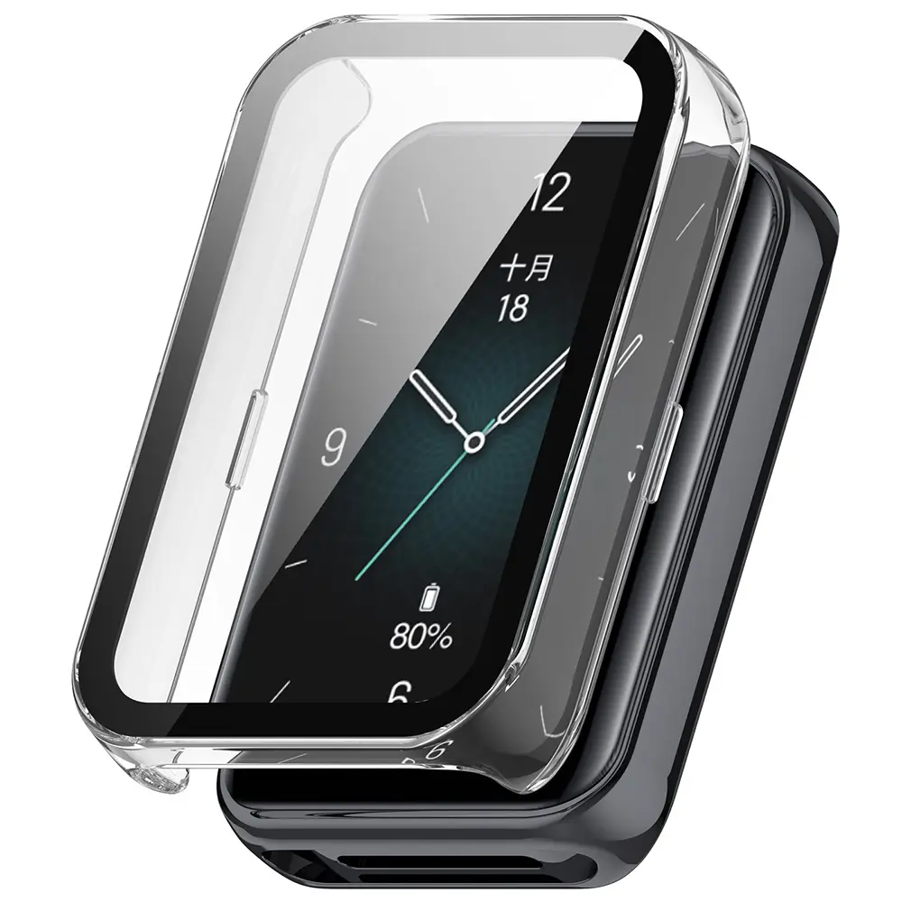 Techsuit Defense360 Pro s ochranou displeje pro Honor Band 10 Band 9 čirý