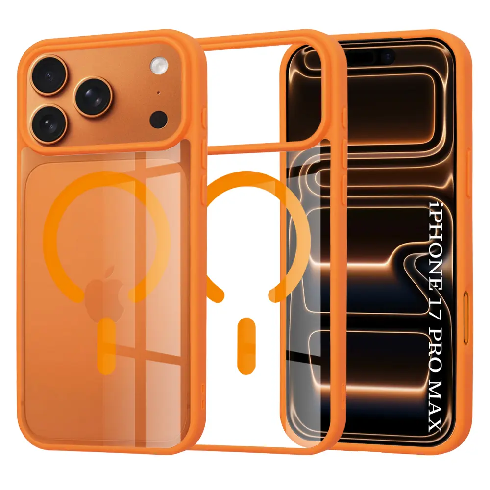 Techsuit MagSafe Pro pro iPhone 17 Pro Max oranžová