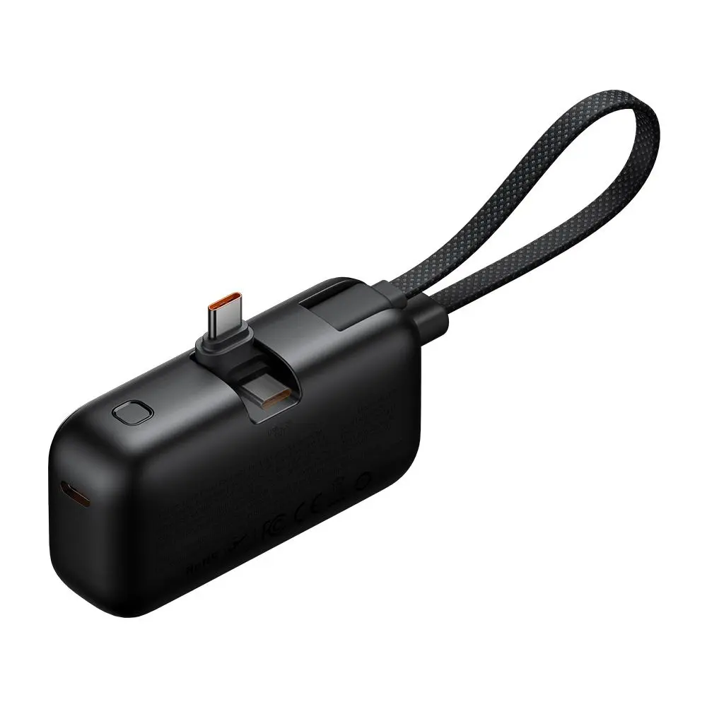 Mcdodo Power Bank FreeKit Series MC-7760 s kabelem USB-C 5000mAh 22.5W černá