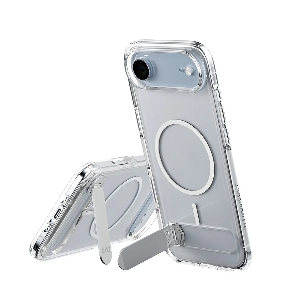 PanzerGlass® CARE Feature Kickstand MagSafe iPhone 17 Air průhledný