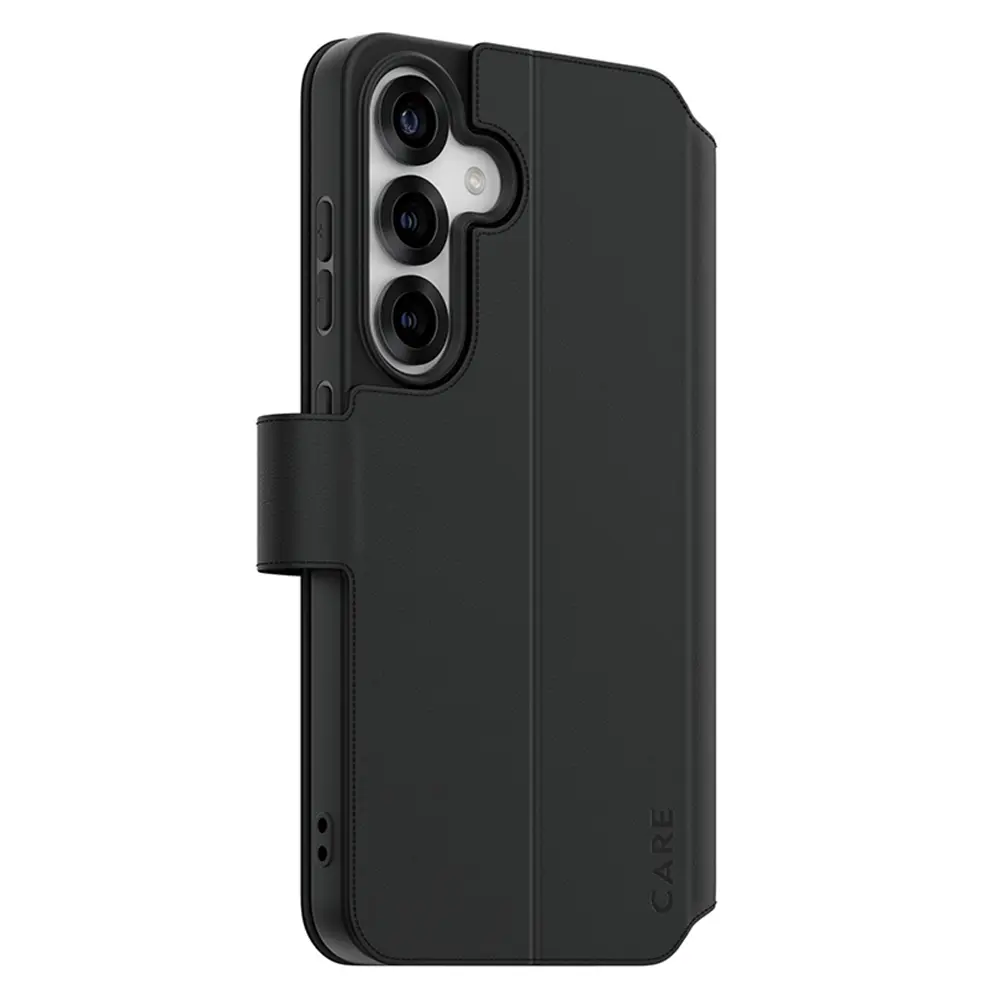 Pouzdro s opěrkou PanzerGlass® CARE pro Samsung Galaxy S25 černé