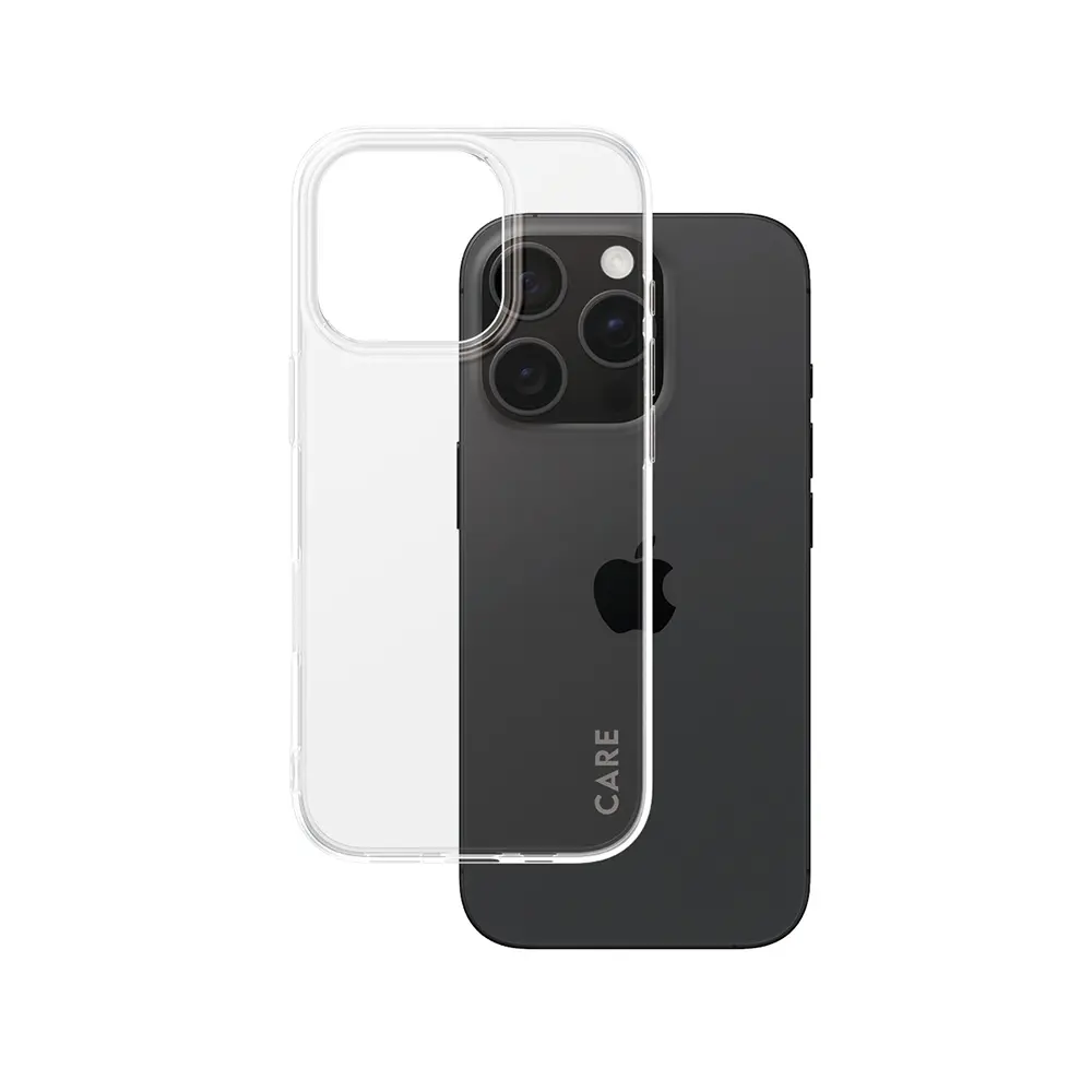 PanzerGlass® CARE Fashionable pouzdro iPhone 16 Pro průhledné