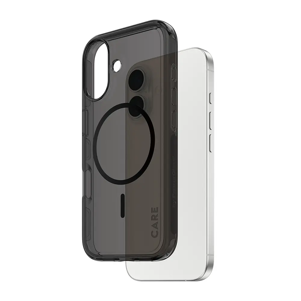 PanzerGlass® CARE Flagship Urban Explorer černý MagSafe iPhone 17 kouřový