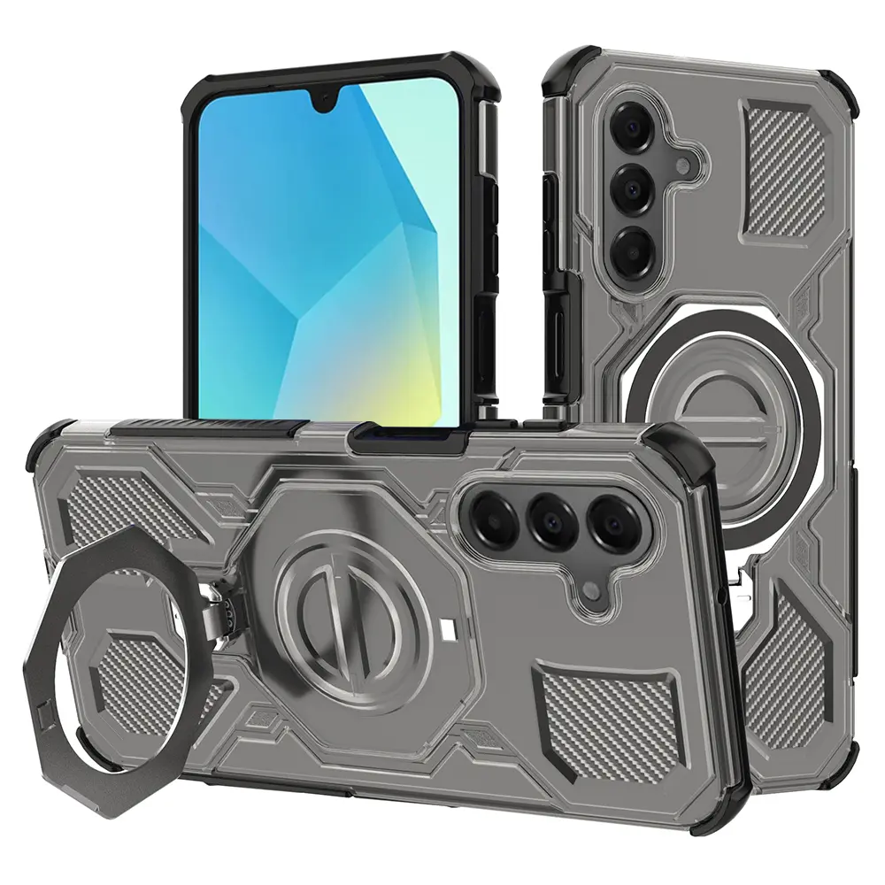 Techsuit Carbon Shield PRO pro Samsung Galaxy A16 4G/A16 5G Kouřově černá