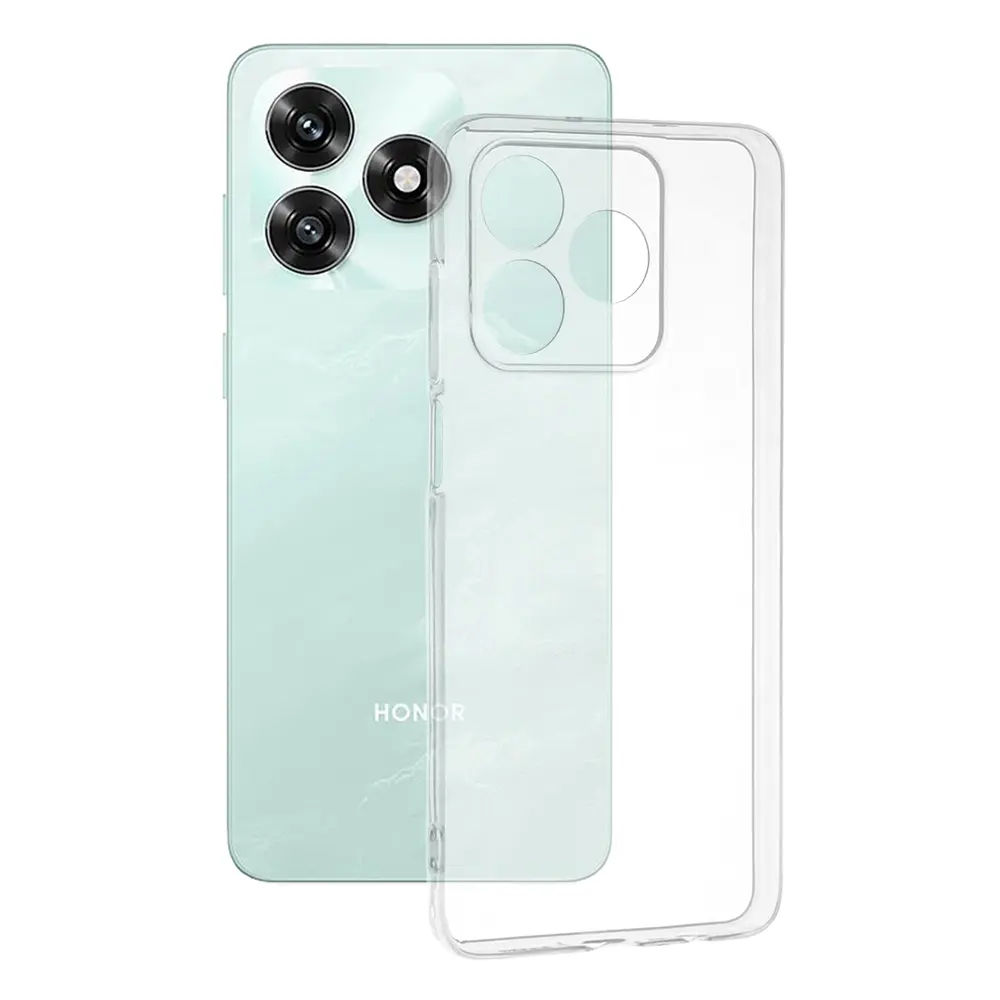 Techsuit silikonové pouzdro Honor X5c Plus průhledné