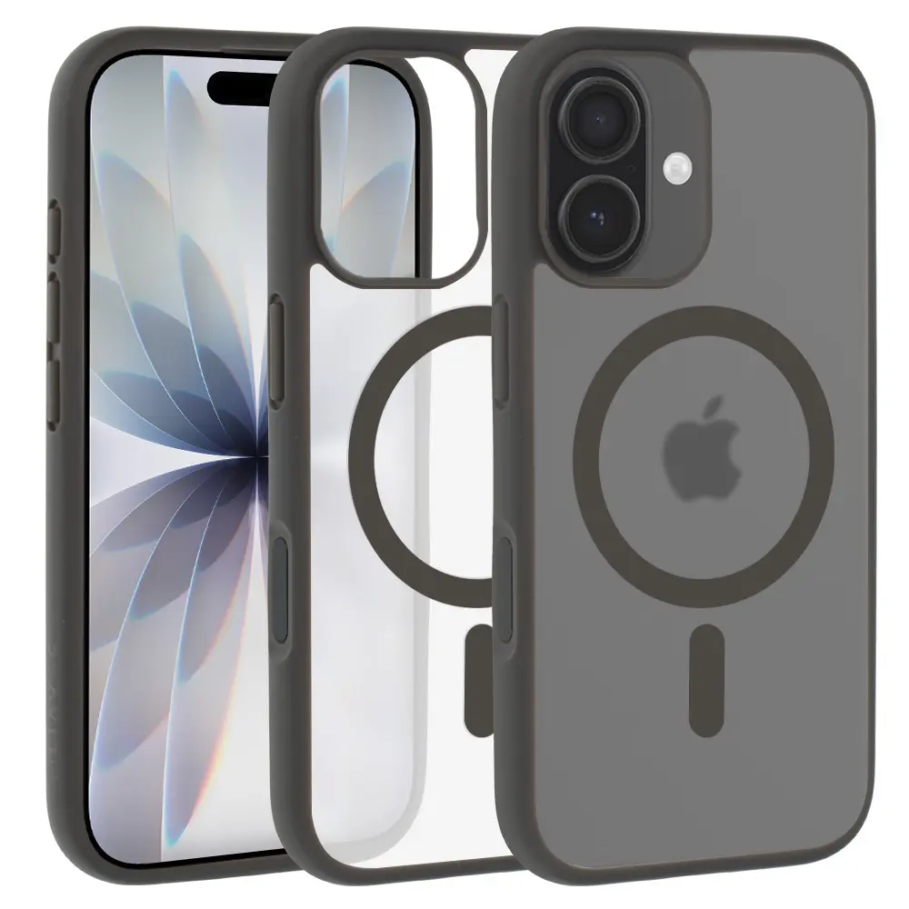 Zadní kryt Liavec Soft pro iPhone 17 grey