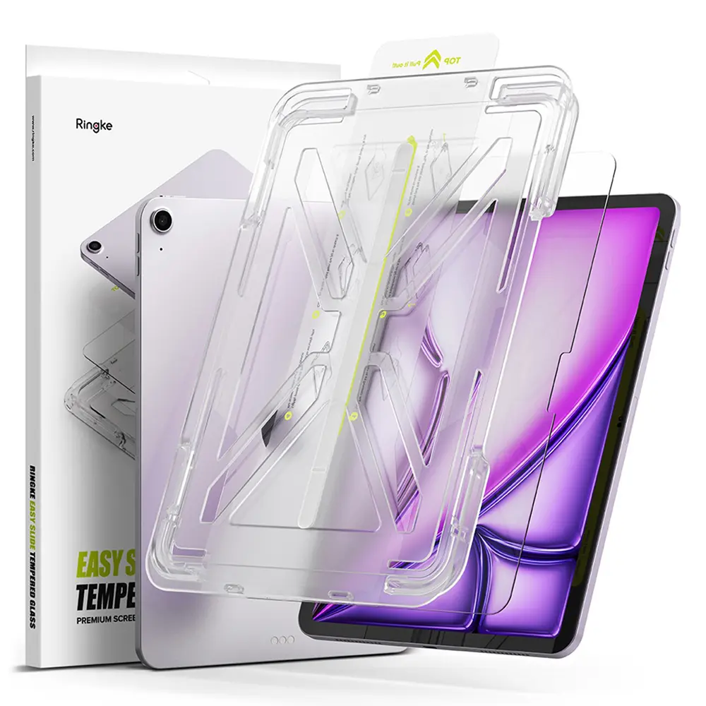 Ringke Easy Slide Tvrzené sklo pro iPad Air 13 (2024) - Průhledné