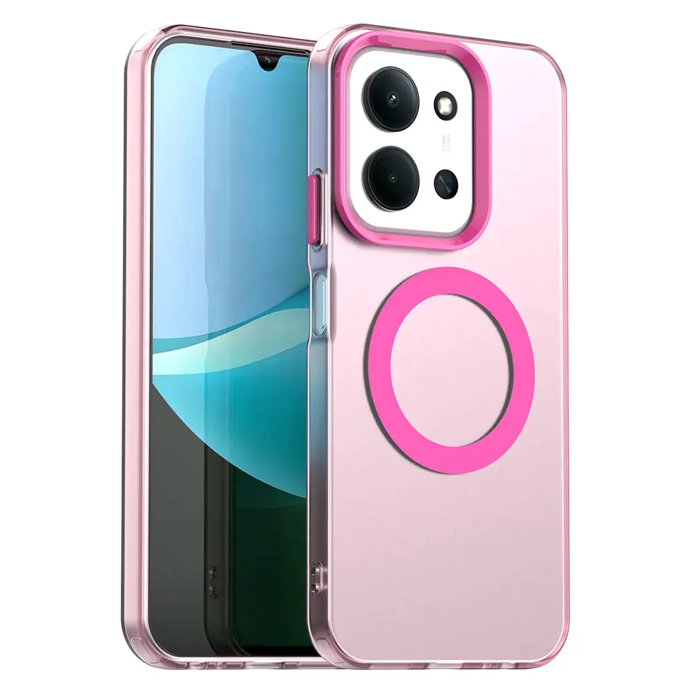 Techsuit CandyCase MagSafe pro Xiaomi Redmi 15C 4G Redmi 15C 5G Poco C85 4G růžová