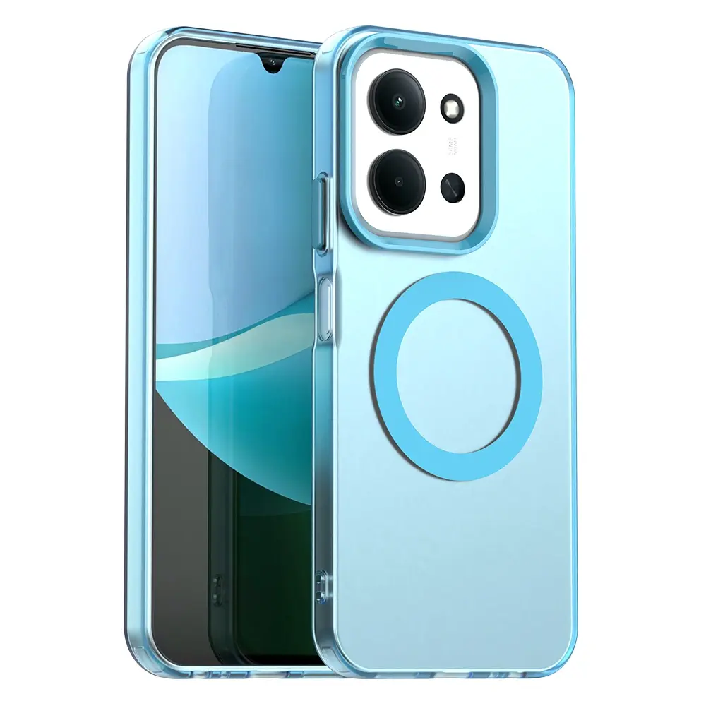 Techsuit CandyCase MagSafe pro Xiaomi Redmi 15C Poco C85 modrá