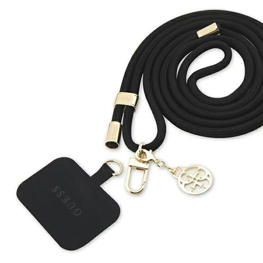 Guess crossbody šňůrka GUOUCNMG4EK univerzální nylon černá