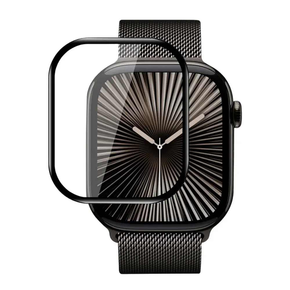 Blueo ochranná fólie s lokátorem Apple Watch 10 42mm 11 42mm černá
