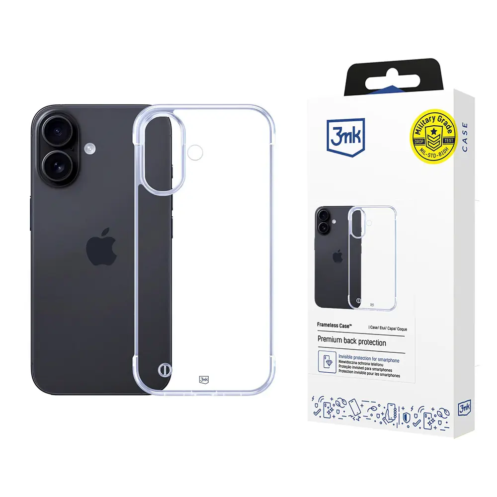 3mk Just20g průhledné pouzdro pro iPhone 17