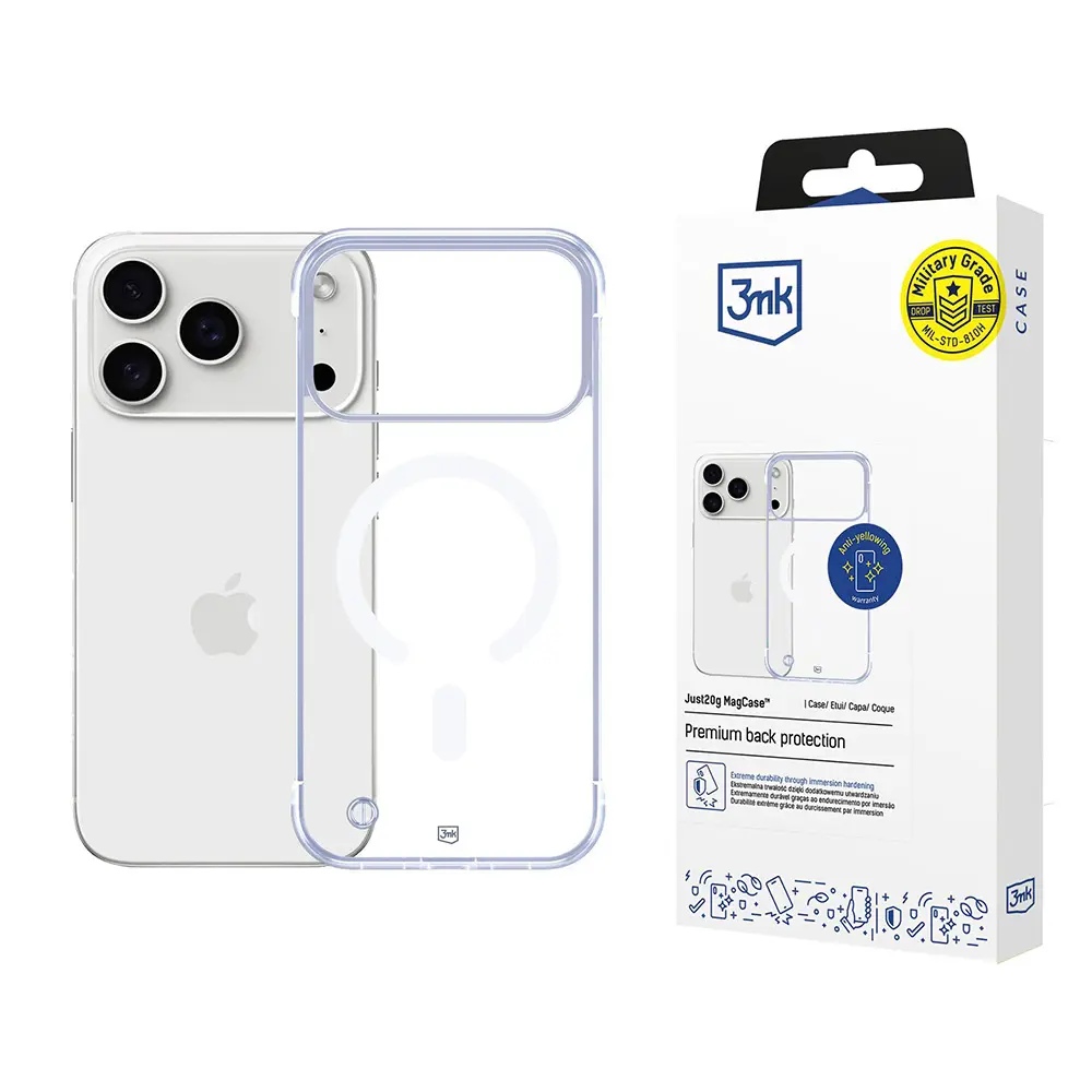 3mk ochranný kryt Just20g MagCase pro Apple iPhone 17 Pro