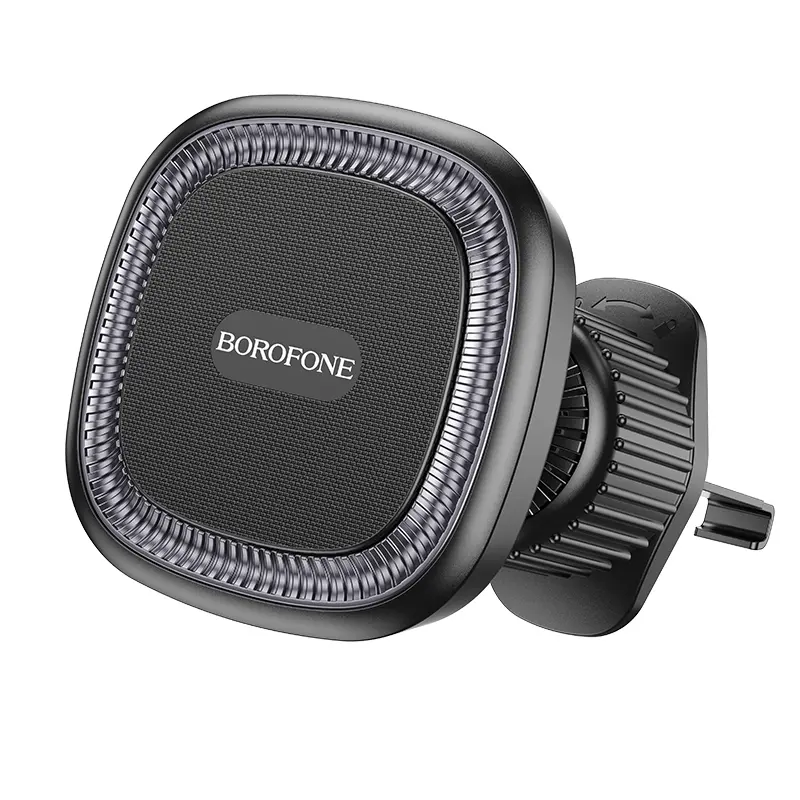 Borofone držák Ice BH96 magnetický do ventilace 360° černošedý