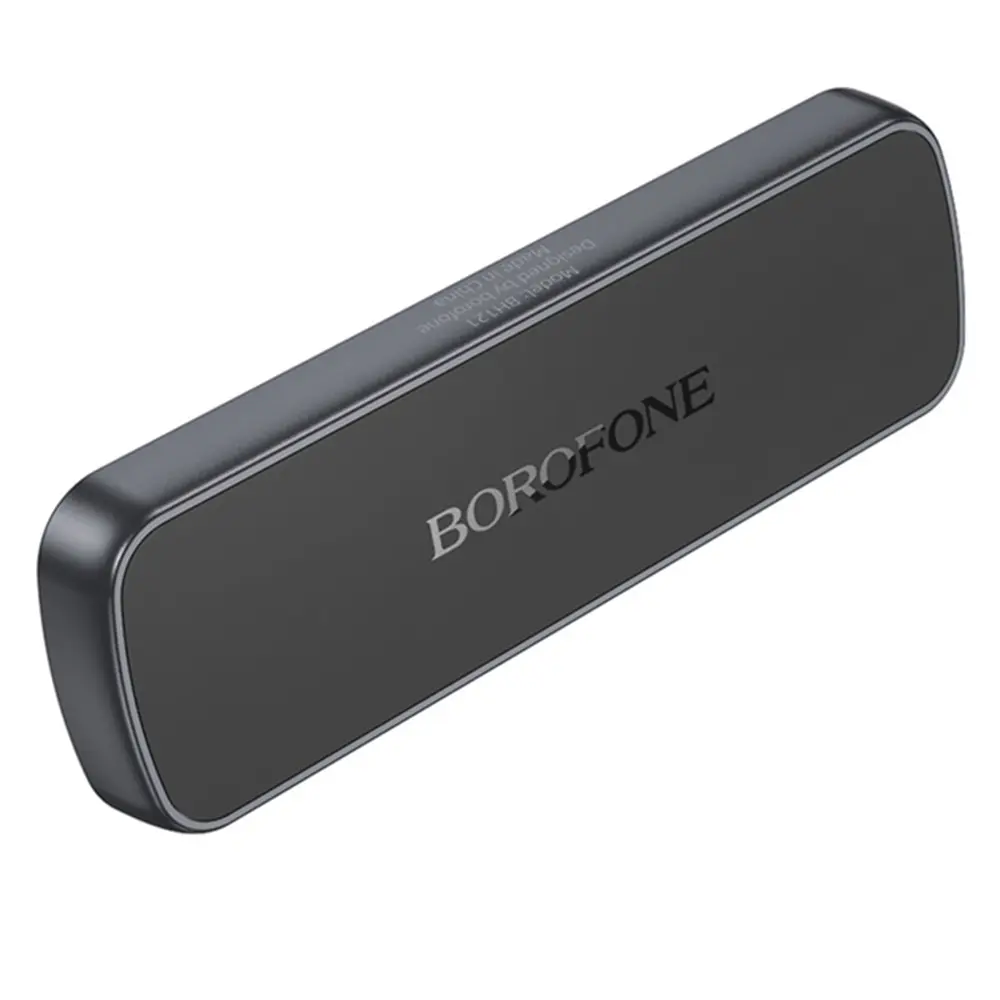 Borofone BH121 magnetický držák do auta na palubní desku 4.5–7 palců černý šedý