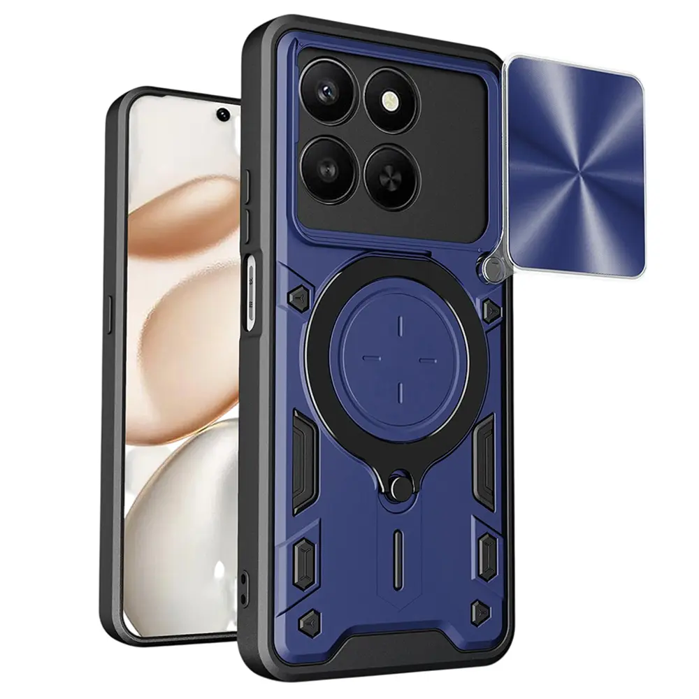 Techsuit CamGuard Pro pro Honor 400 Smart 5G 4G X7d 4G modrý